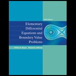 Elementary Diff. Equations and Bound. Value..   With Access