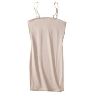 Gilligan & OMalley Womens Convertible Strap Fitted Slip   Nude S