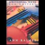 Universal Keys for Writers, MLA Updated and Media Guide and 2 CDs