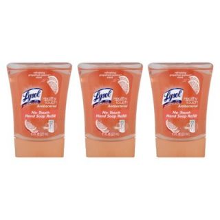 LYSOL Healthy Touch No Touch Hand Soap System   GRAPEFRUIT, 8.5 Ounces, 3 Pack