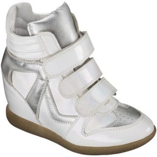 Girls Circo Gia Sneaker Wedge   Silver 6