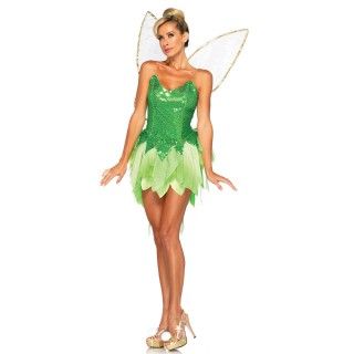 Disney Adult Pixie Dust Tinker Bell Costume