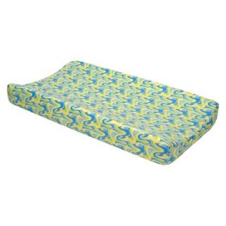 Changing Pad Cover BLUE OH, THE PLACES YOULL GO!