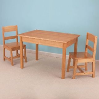 Kidkraft Kids Table and Chair Set: Kidkraft Rectangle Table & 2 Chair Set  