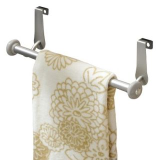 interDesign Over the Cabinet Towel Bar Satin Nickel