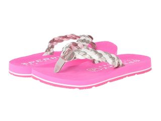 Sperry Top Sider Kids Topsail Girls Shoes (Silver)