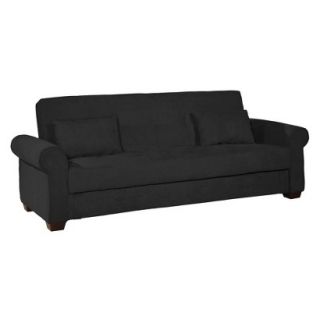 Sleeper Sofa: Lifestyle Solutions Grayson Sofa Bed   Black
