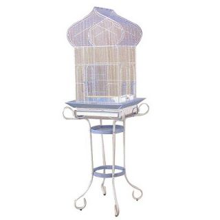 Prevue Pet Products Cockatiel Bird Cage with Stand Blue & White (Medium)