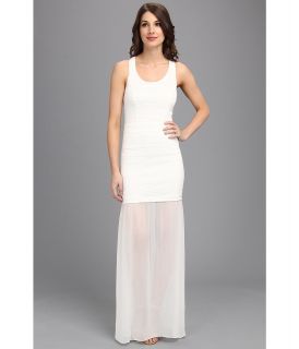 Nicole Miller Lindsay Cotton Metal Dress Womens Dress (White)