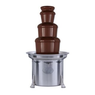 Sephra 23 Inch Stainless Steel Commercial Chocolate Fountain Multicolor   10230