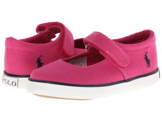 Polo Ralph Lauren Kids Sandy MJ Girls Shoes (Pink)