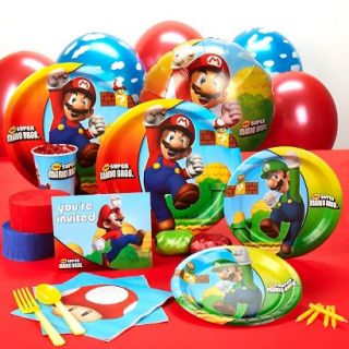 Super Mario Brothers Standard Party Kit for 16