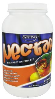 Syntrax   Nectar Whey Protein Isolate Lemon Tea   2.2 lbs.