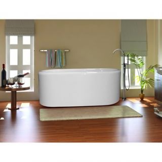 Aquatica PureScape 030 Freestanding Acrylic Bathtub   White