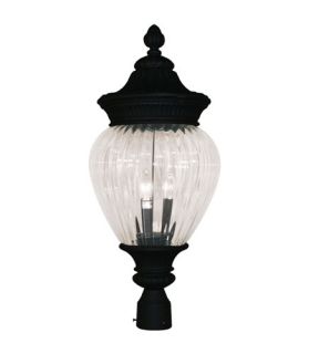 Devonshire 2 Light Post Lights & Accessories in Black 1176PHM BK