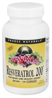 Source Naturals   Resveratrol 200 mg.   120 Capsules