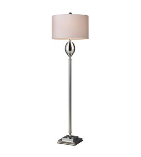 Waverly 1 Light Floor Lamps in Chrome Plated Glass D1427W