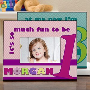 Personalized Birthday Picture Frames for Kids   123 Happy Birthday to Me