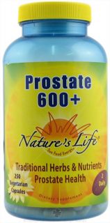 Natures Life   Prostate 600 Plus   250 Vegetarian Capsules