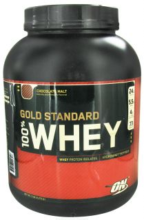 Optimum Nutrition   100% Whey Gold Standard Protein Chocolate Malt   5 lbs.