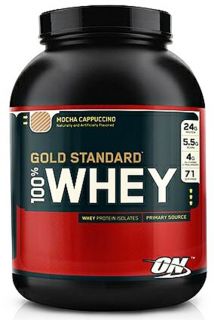 Optimum Nutrition   100% Whey Gold Standard Protein Mocha Cappuccino   5 lbs.