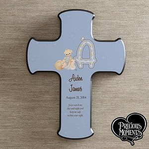 Personalized Precious Moments Baby Wall Cross