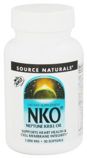 Source Naturals   NKO Neptune Krill Oil 1000 mg.   30 Softgels