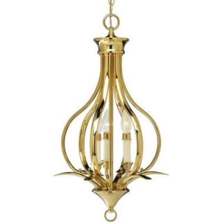 Progress Lighting Trinity Collection Polished Brass 3 light Chandelier DISCONTINUED P3807 10
