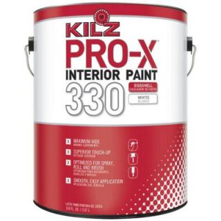 KILZ PRO X 1 gal. #330 Light Base Eggshell Interior Paint PX33001