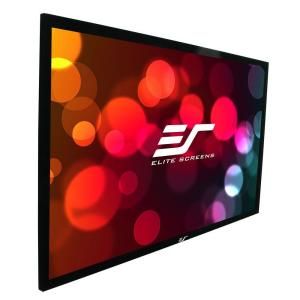Elite Screens 59 in. H x 104 in. W Sable Fixed Frame Projection Screen ER120WH1