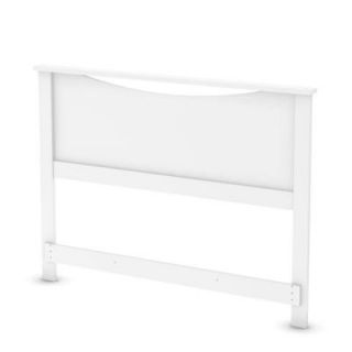 South Shore Furniture Bedtime Story Full Size Headboard in Pure white 3160090
