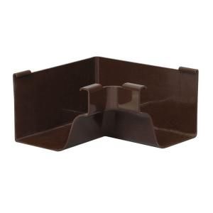 Amerimax Home Products Brown Vinyl K Style Inside Mitre M1504