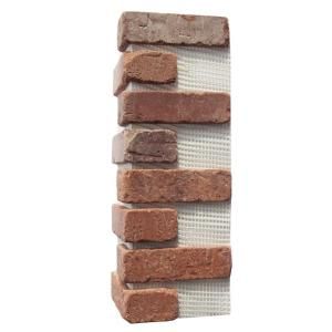 Old Mill Brick 5.3 lin. ft. Dixie Clay Thin Brick Corners BWC 37004CS