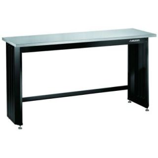 Husky 6 ft. Stainless Steel Top Workbench 72WB01SS THD
