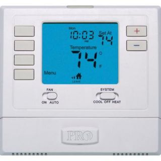 5 1 1 Day Programmable Digital Wall Thermostat with Backlight T705