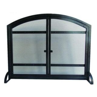 Pleasant Hearth Harper 1 Panel Fireplace Screen with Doors FA338S