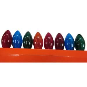 C7 Multi Color Replacement Christmas Light Bulb (Box of 16) DISCONTINUED C7 R 8PK2M