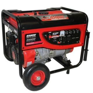 Smarter Tools GP 6500 5,500 Watt Continuous Gasoline Powered Portable Generator STGP 6500