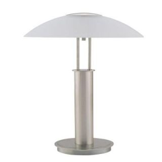 ORE International 18.75 in. Brushed Nickel Touch Lamp 6276
