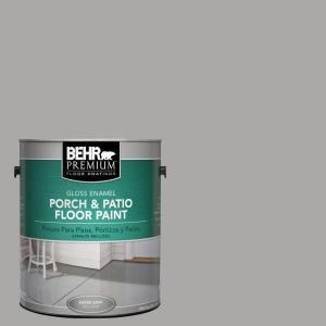 BEHR Premium 1 gal. #PFC 68 Silver Gray Gloss Porch and Patio Floor Paint 679401