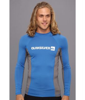 Quiksilver Prime L/S Surf Shirt Mens Swimwear (Blue)