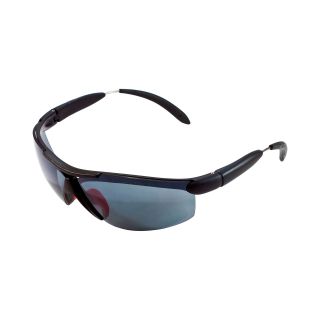 Xersion Black Semi Rimless Sport Sunglasses, Mens