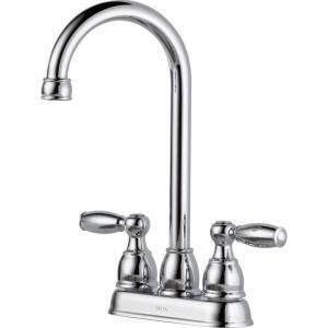 Delta Foundations 2 Handle Bar Faucet in Chrome B28911LF