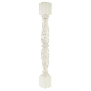 Foster Mantels 4 1/2 in. x 42 in. Unfinished Extra Large Leaves Column C134A