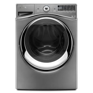 Whirlpool Duet 4.3 cu. ft. High Efficiency Front Load Washer with Steam in Chrome Shadow, ENERGY STAR WFW96HEAC
