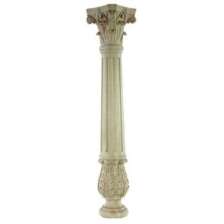 Foster Mantels Full Grand Acanthus 6 3/8 in. x 33 1/4 in. x 6 3/8 in. Maple Column C137MP