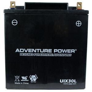 UPG Sealed AGM 12 Volt 30 Ah Capacity D Terminal Battery UIX30L