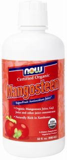NOW Foods   Mangosteen SuperFruit Antioxidant Juice   32 oz.