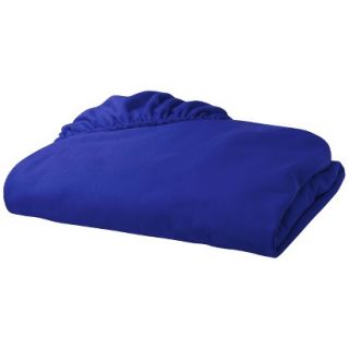 TL Care Jersey Knit Fitted Crib Sheet   Royal Blue