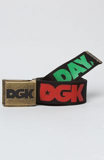 DGK The All Day Scout Belt in Rasta
